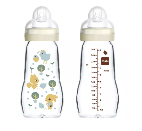 Biberon Verre 260ml  (MAM) – Image 3