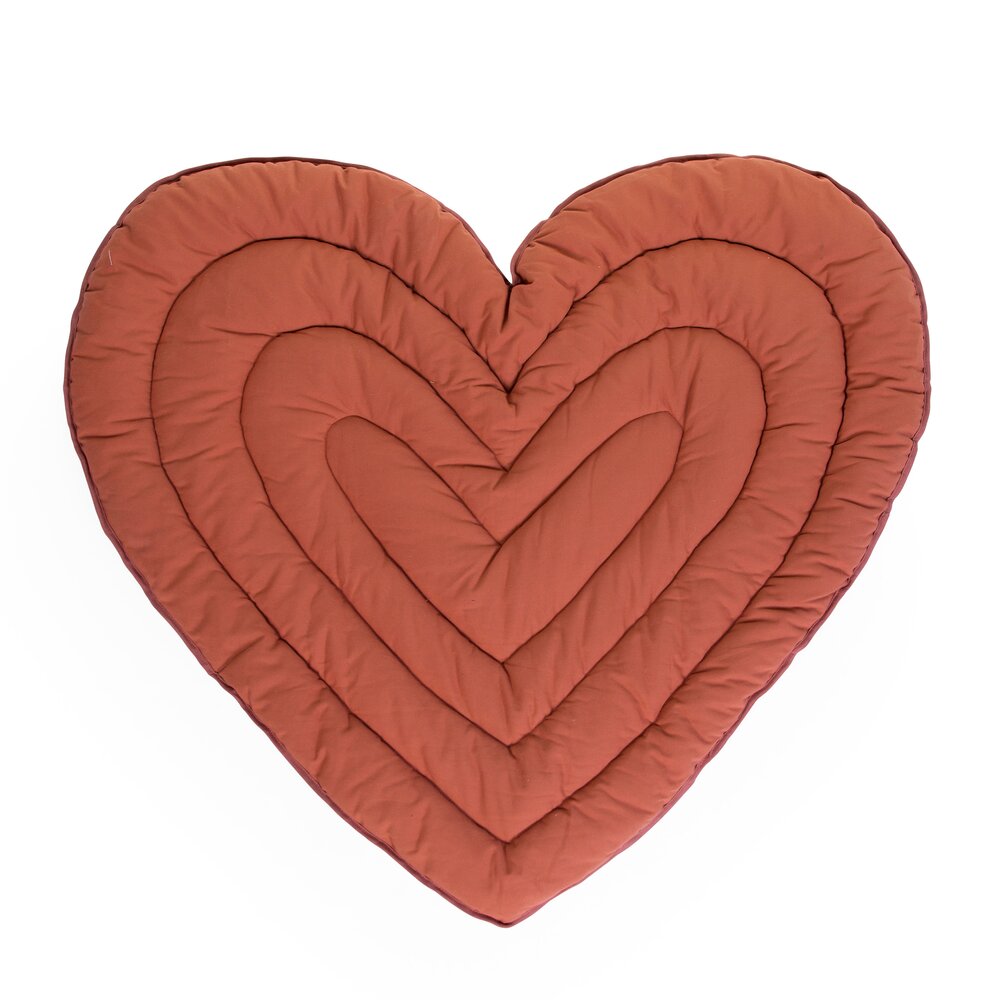 TAPIS DE JEU - 120 CM - COEUR (Childhome)