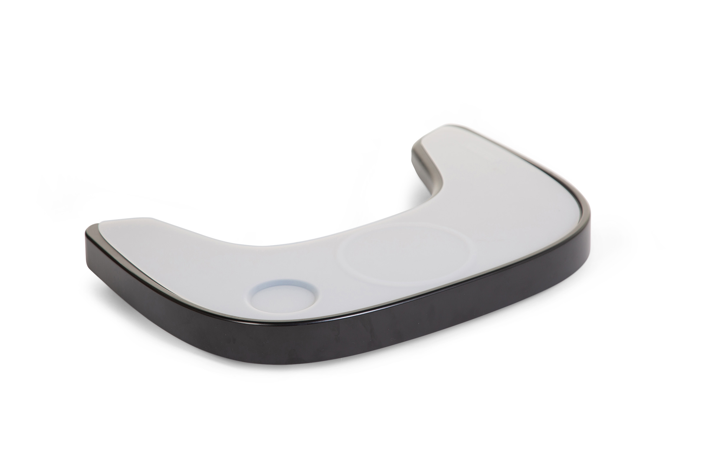 Evolu Tablette de Chaise -Napperon en Silicone Noir(Childhome)