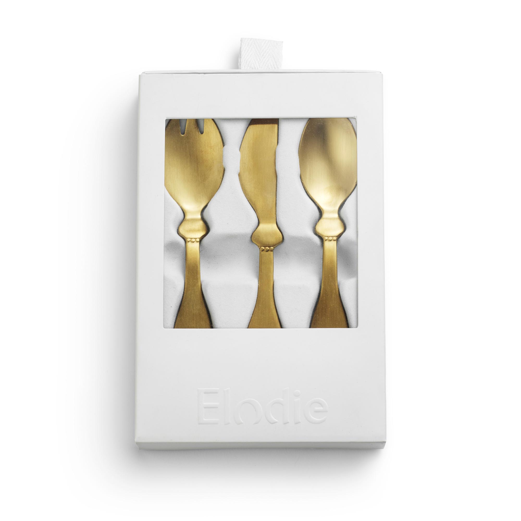Couverts bébé couteau fourchette cuillère gold (Elodie Details) – Image 2
