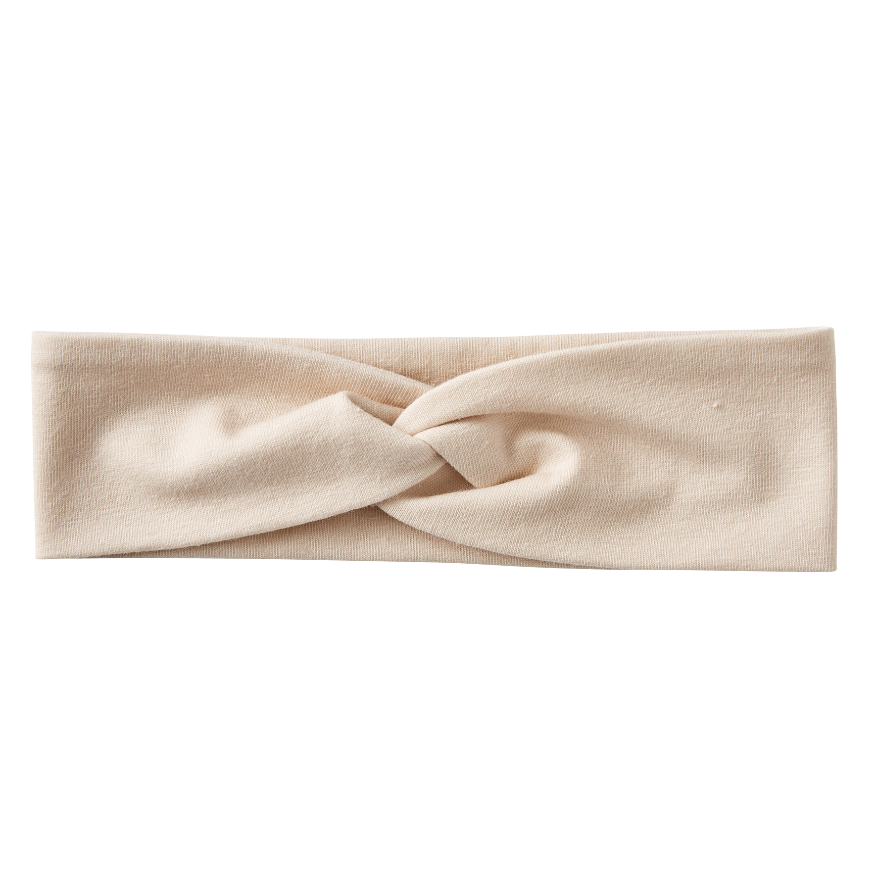 Bandeau large effet turban uni nude (BB and Co)