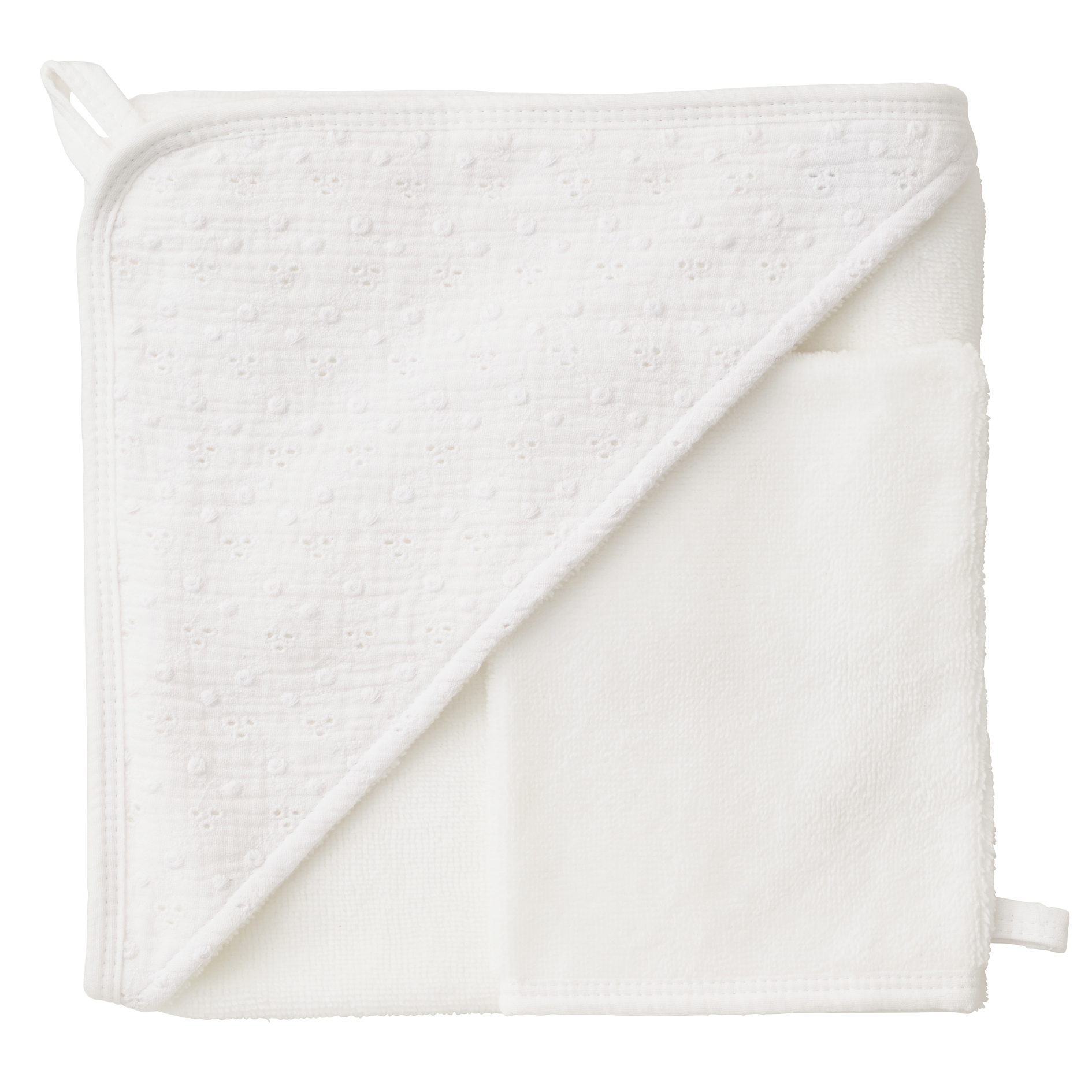 Cape de bain + gant - Vintage Chic (BB an Co)