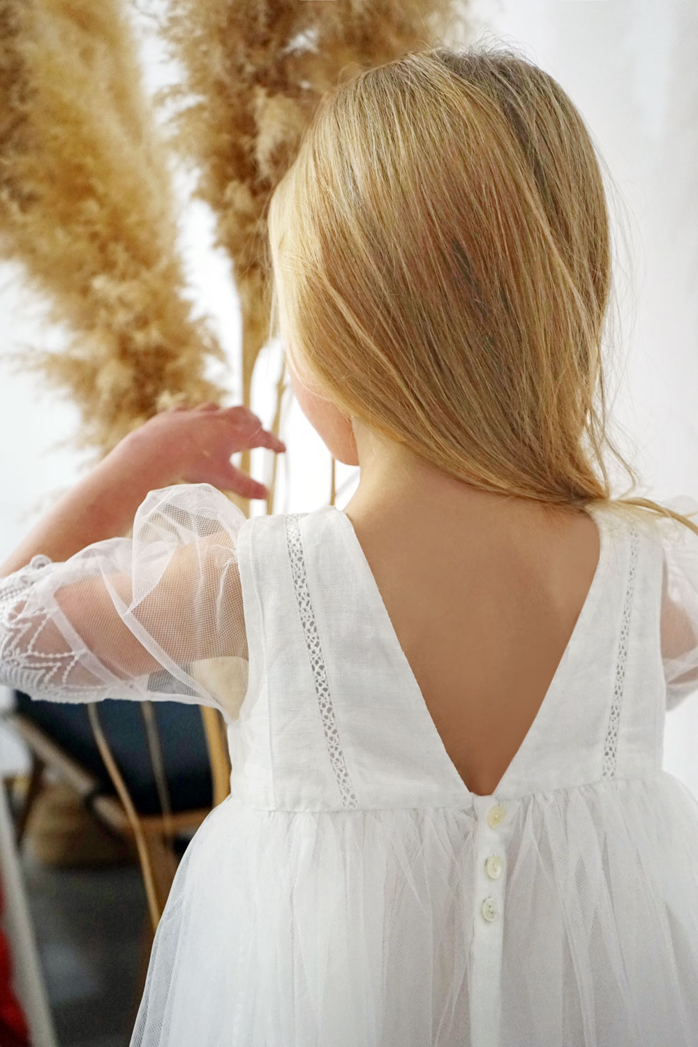 Robe Alma Blanc (Les Petits Inclassables) – Image 2