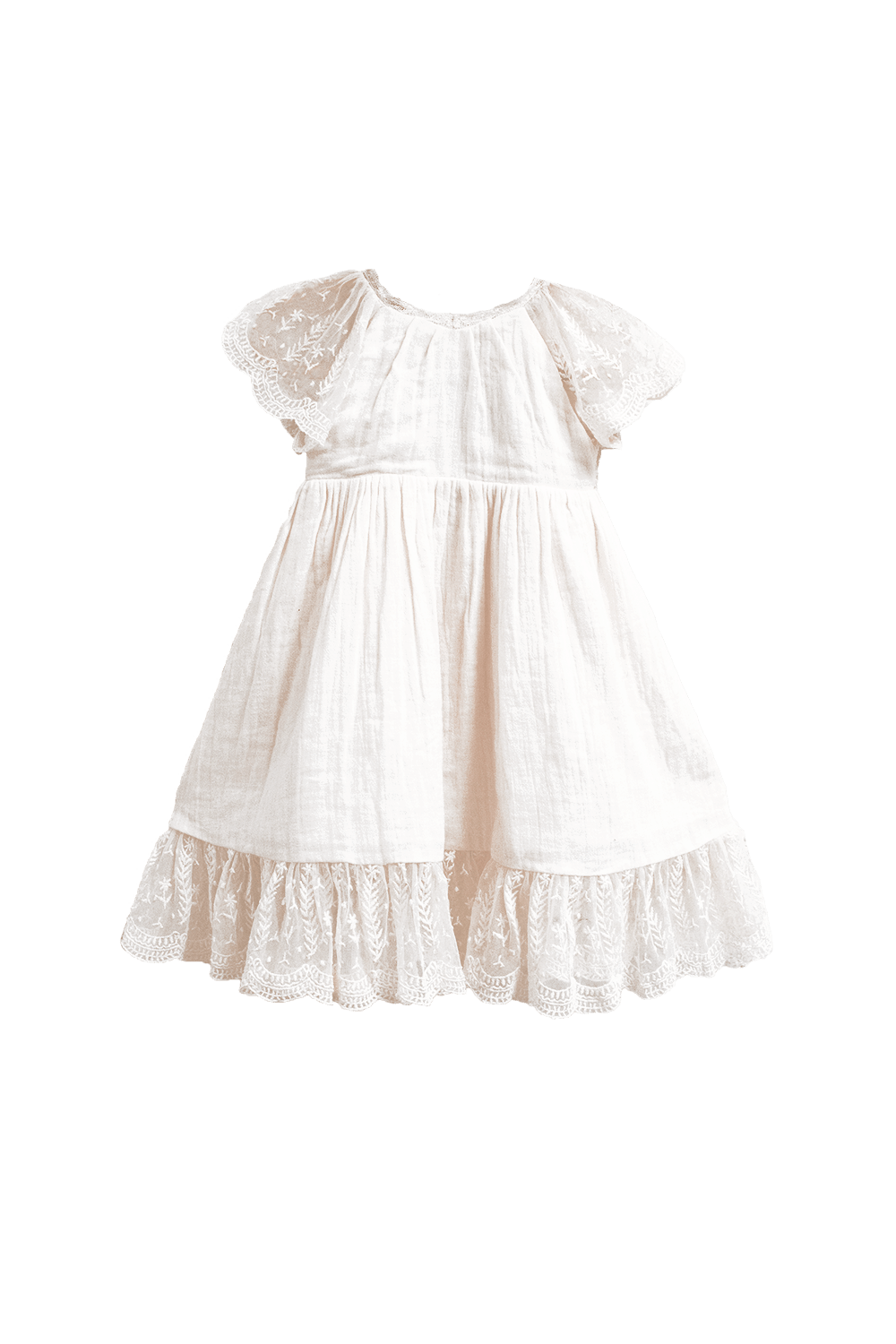 Robe Salomé Blanc (Les Petits Inclassables)