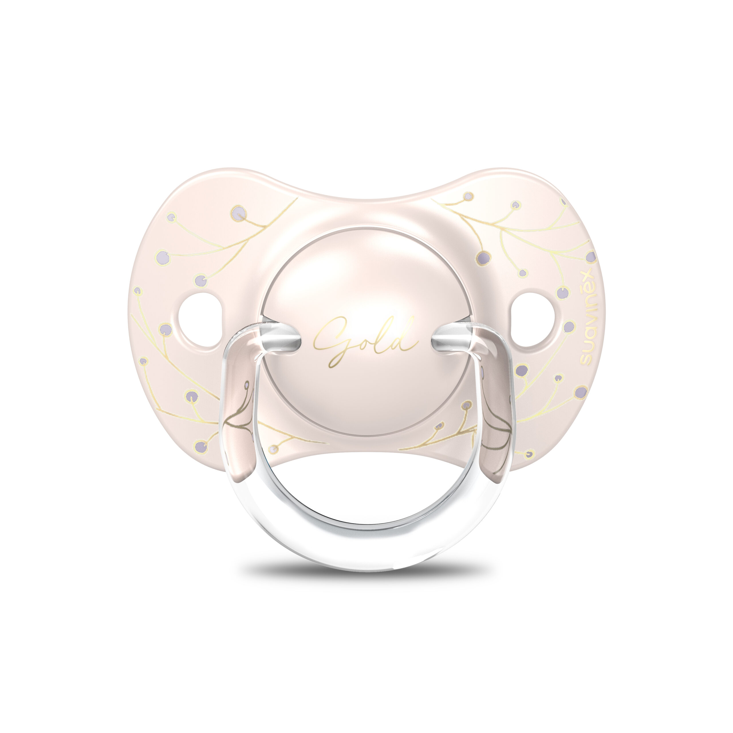 SX - GOLD - SOOTHER - SILI. - REVERSIBLE - 0/6M - PINK (Suavinex)