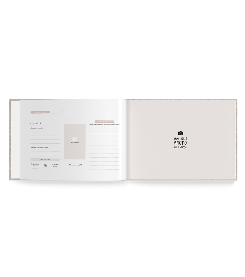 LIVRE “MES SOUVENIRS D’ÉCOLE” – LIN (ZAKUW) – Image 3