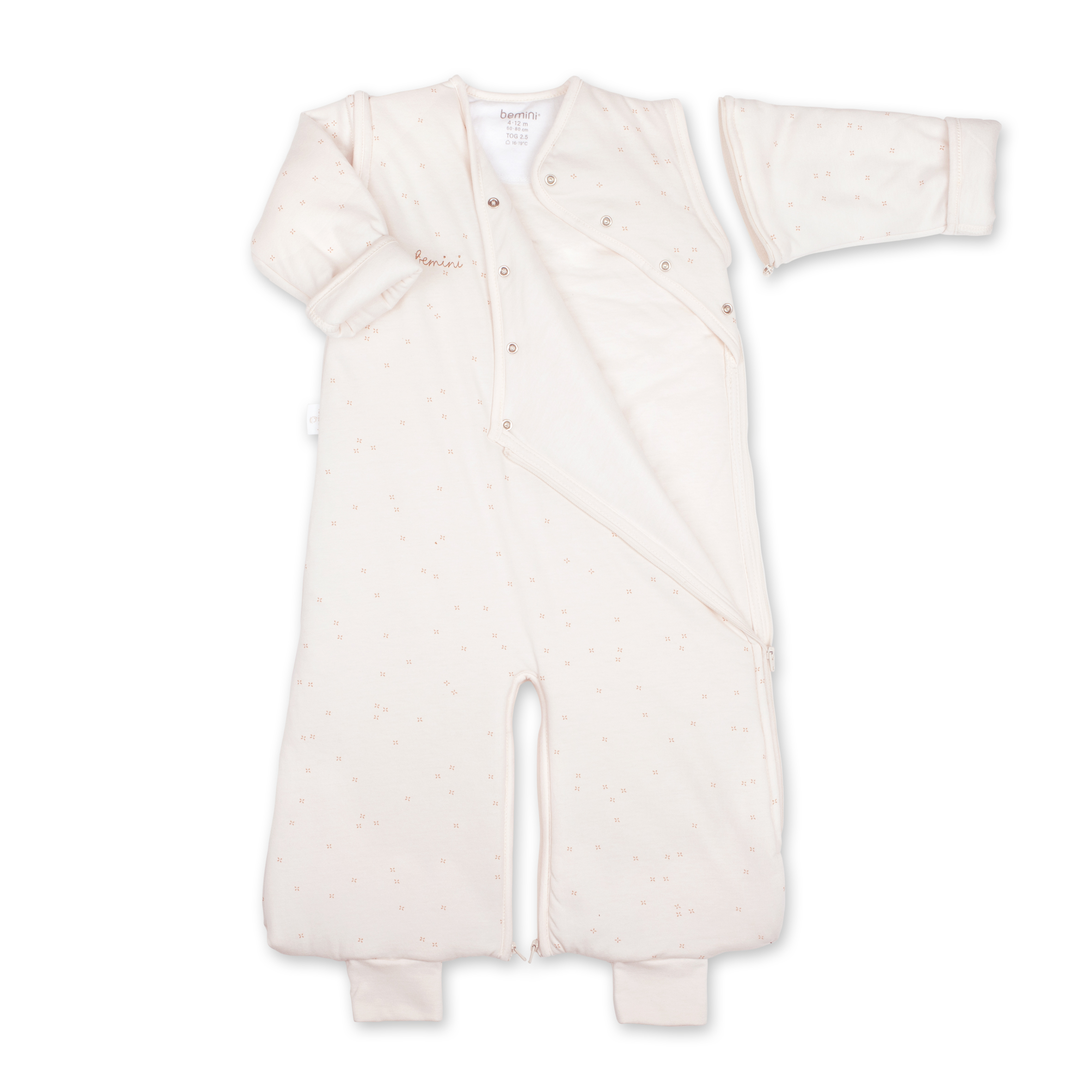 MAGIC BAG 4-12m mini print pudding pady jersey + jersey tog 3 (Bemini)