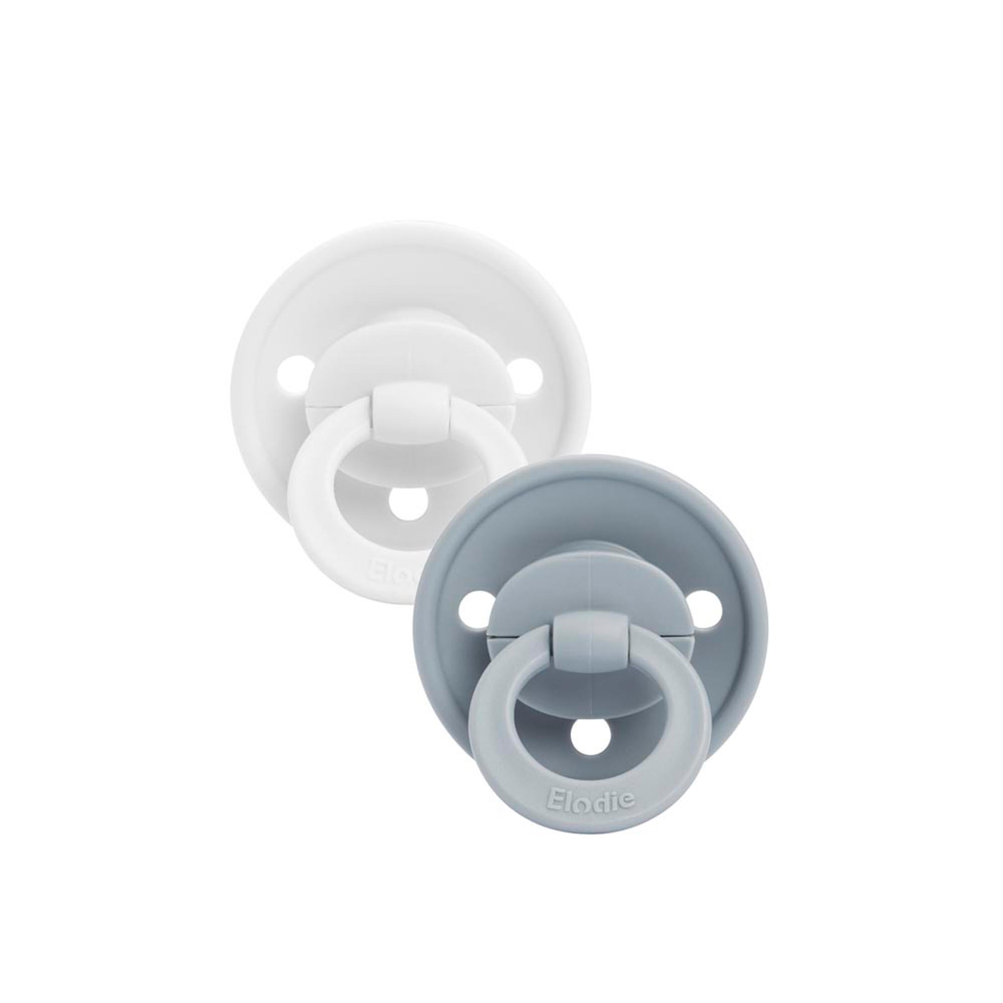 Set de 2 Tétines Caoutchouc 0-6 mois - Sunrise Blue (Elodie Details)