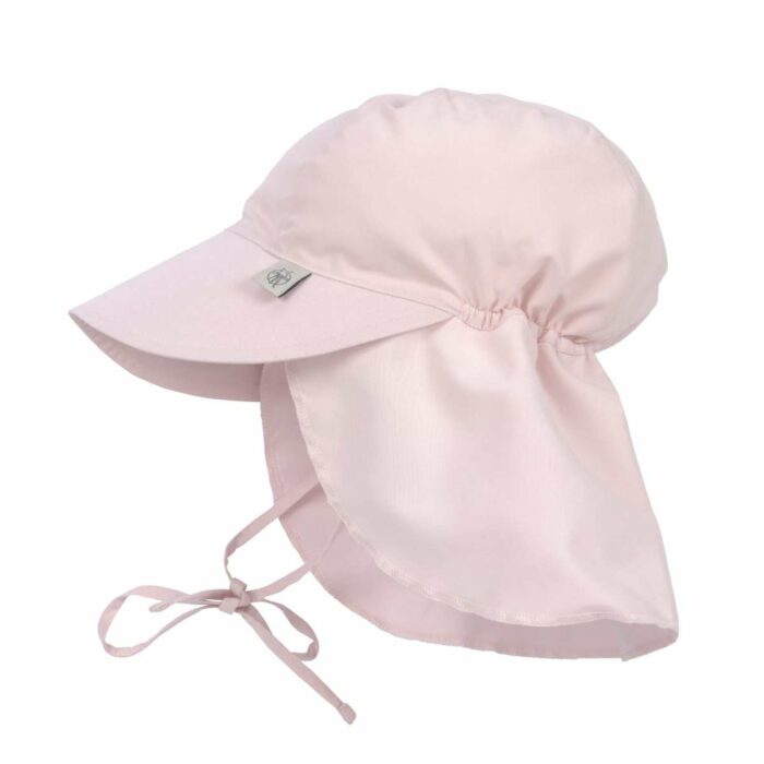 Casquette protège nuque enfants (anti-UV), rose clair (Lassig)