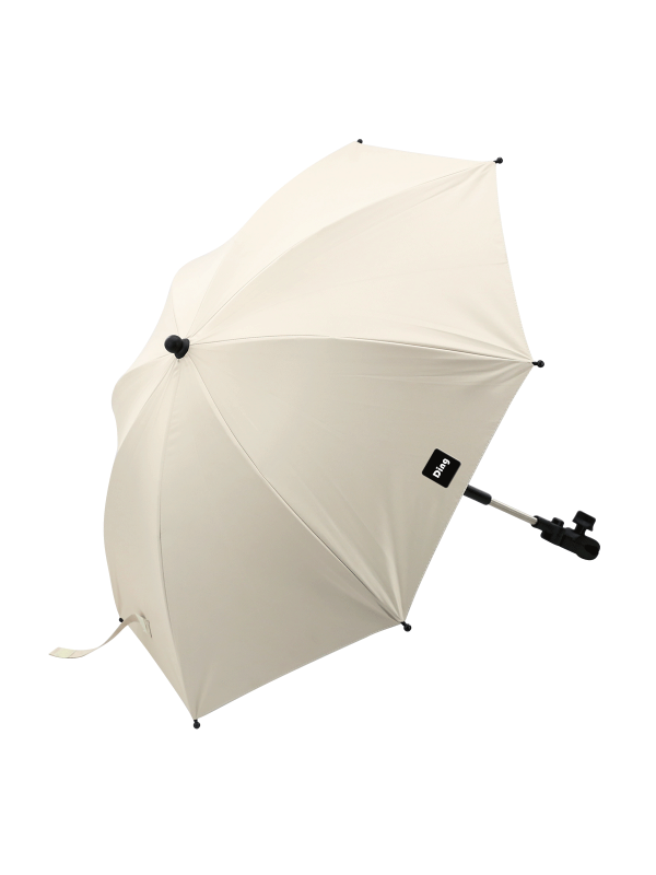 Parapluie poussette beige (Ding)
