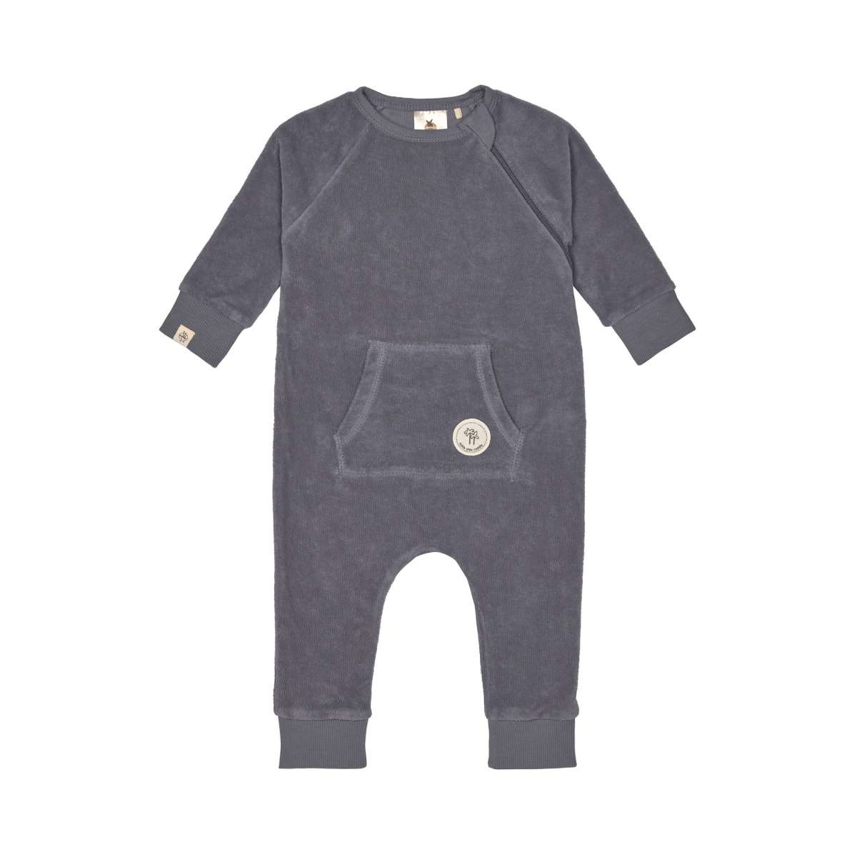 Combinaison en tissu éponge enfants, anthracite (Lassig)