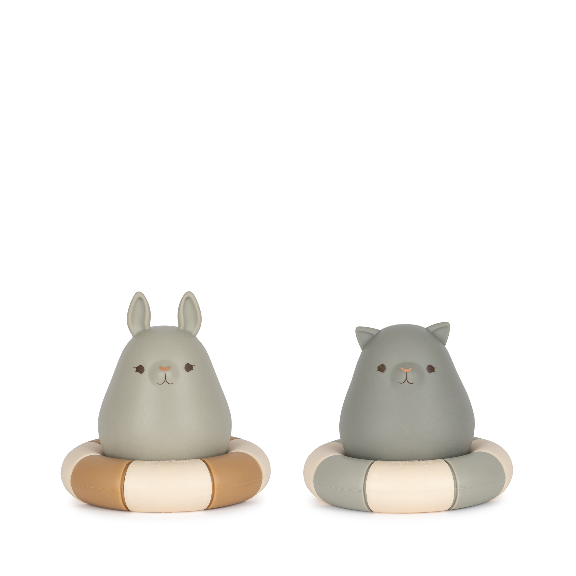 LOT DE 2 JOUETS DE BAIN EN SILICONE  (KongesSlojd)