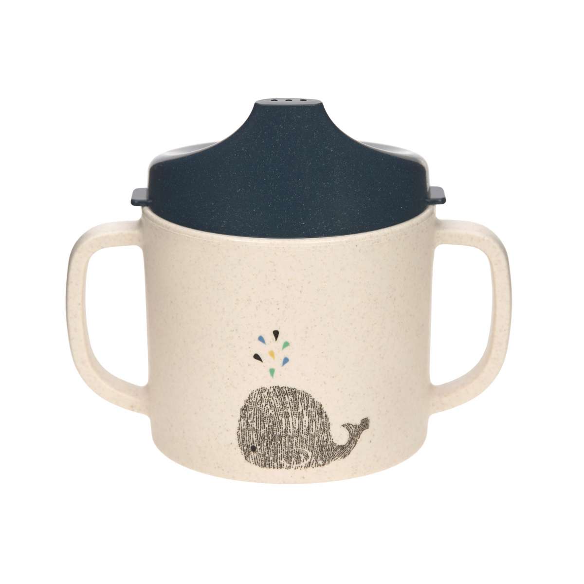 Tasse d´aprentissage - Little Water, Baleine (Lassig)