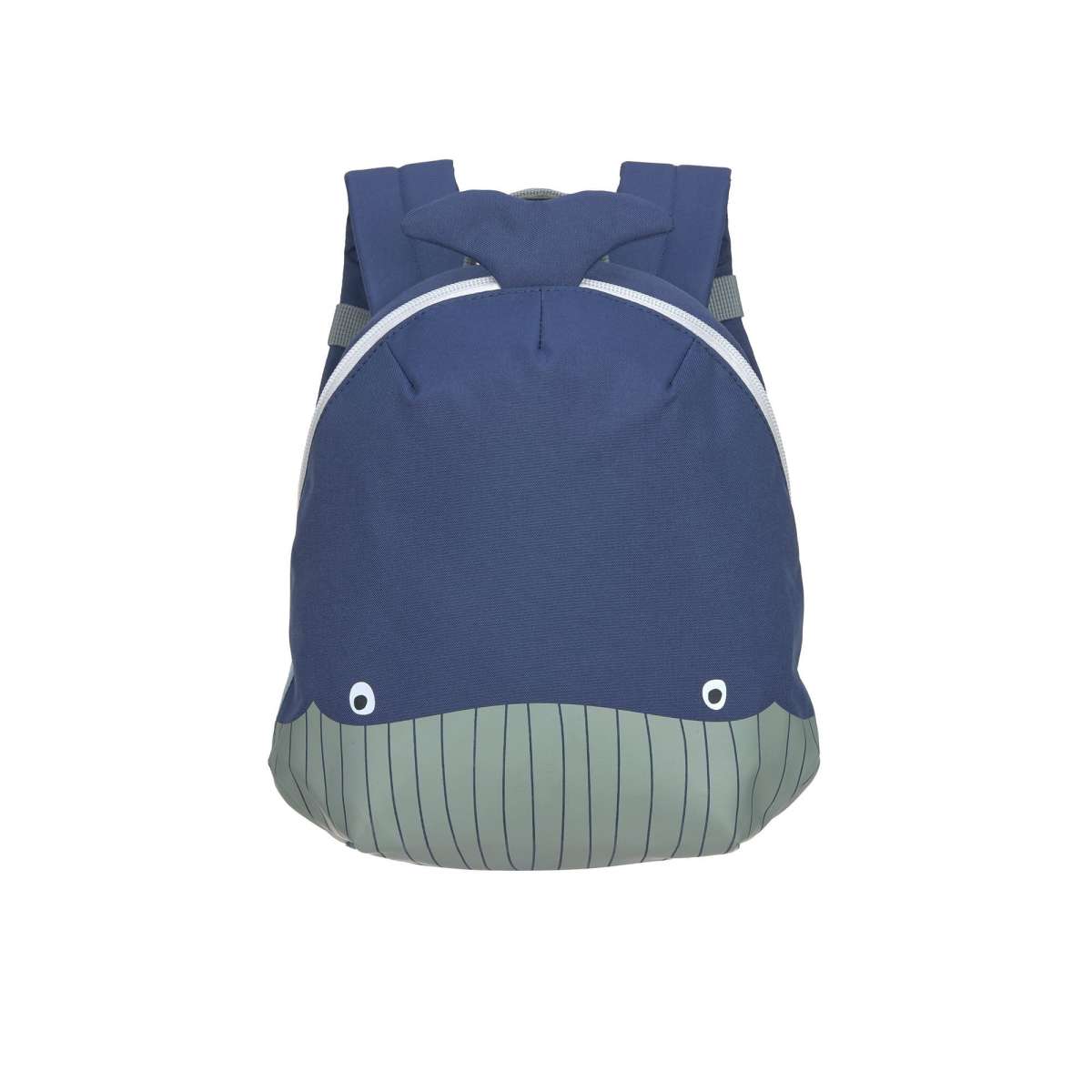 Sac à dos Tiny crèche - Baleine, bleu foncé (Lassig)