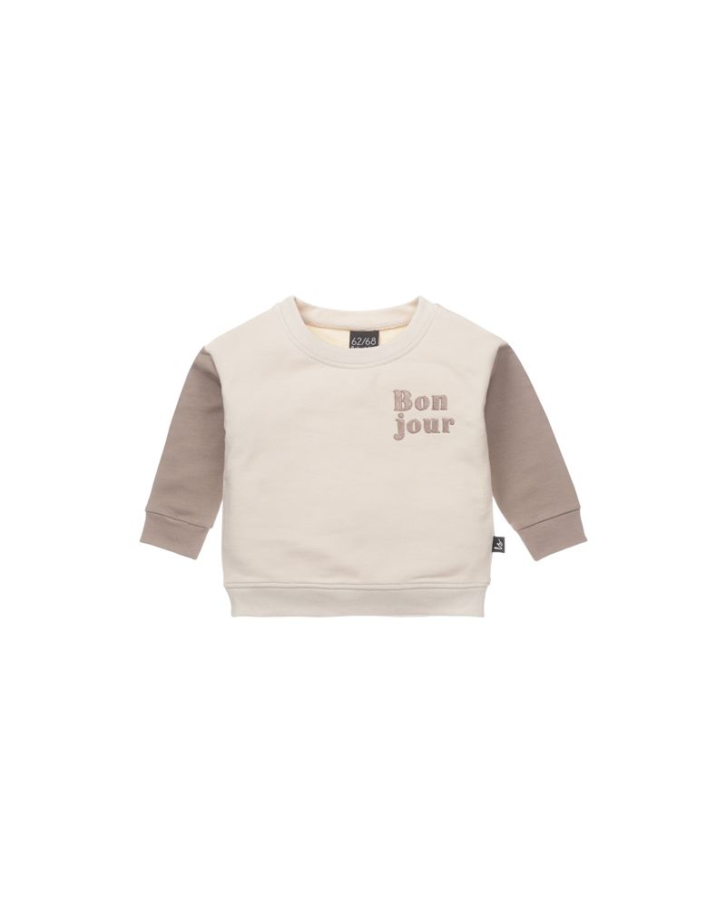Sweat "bonjour"  (Babystyling)