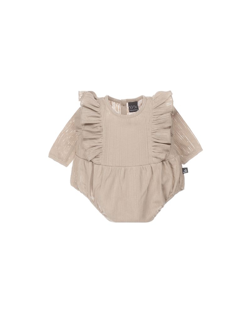 Combinaison ruffle sand  (Babystyling)