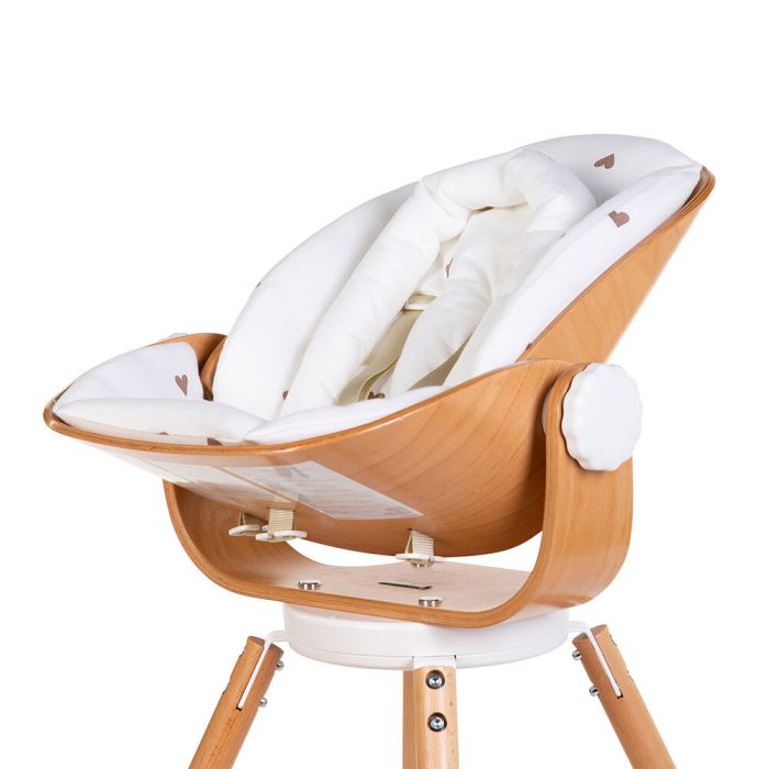 EVOLU NEWBORN COUSSIN REDUCTEUR - JERSEY - HEARTS (Childhome)