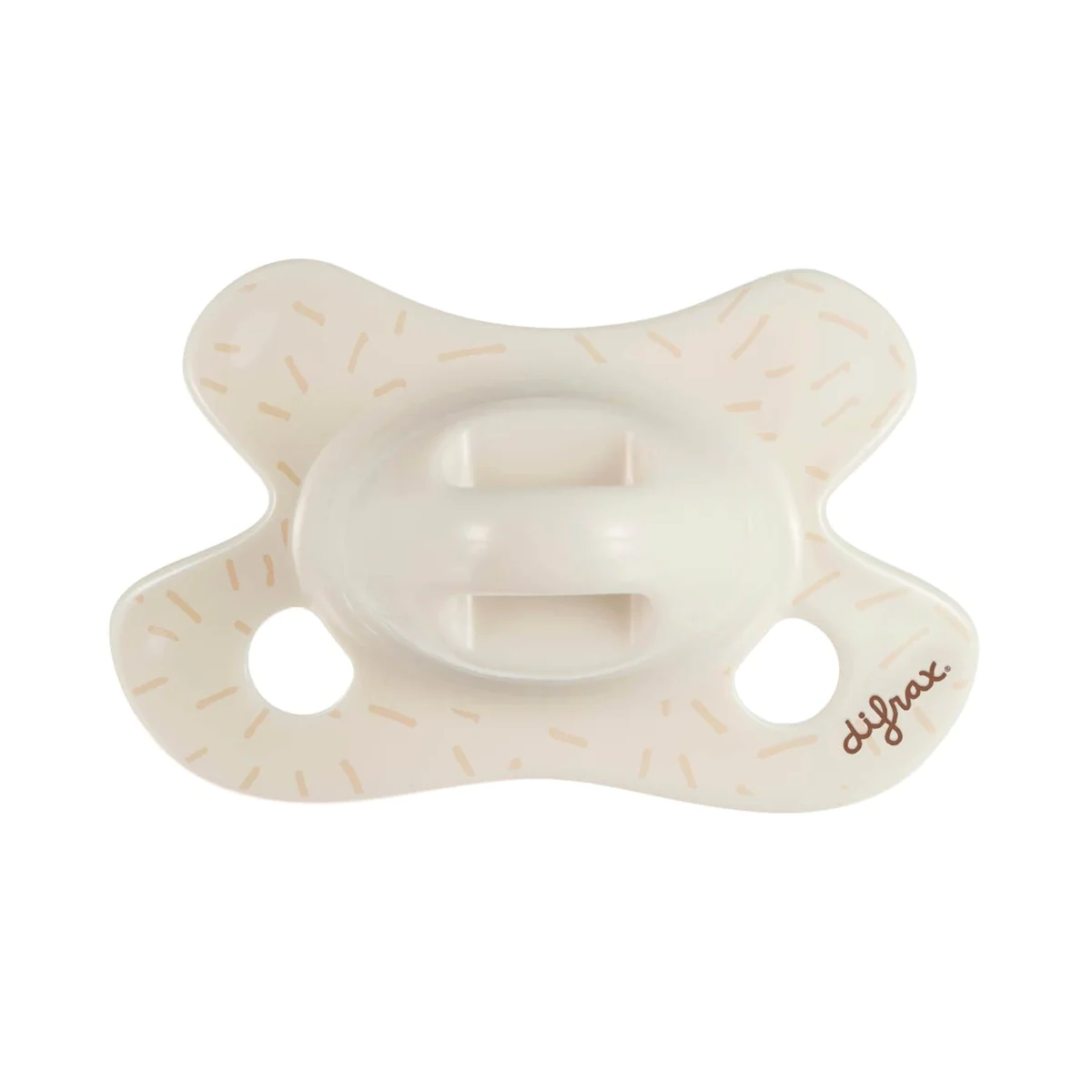 Sucette Natural Nouveau-né Nature popcorn sprinkles (Difrax)