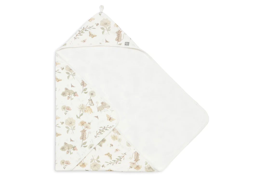 Cape de bain 75x75cm Dreamy Mouse (Jollein)
