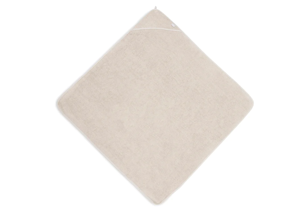 Cape de bain Éponge 100x100cm - Nougat (Jollein)