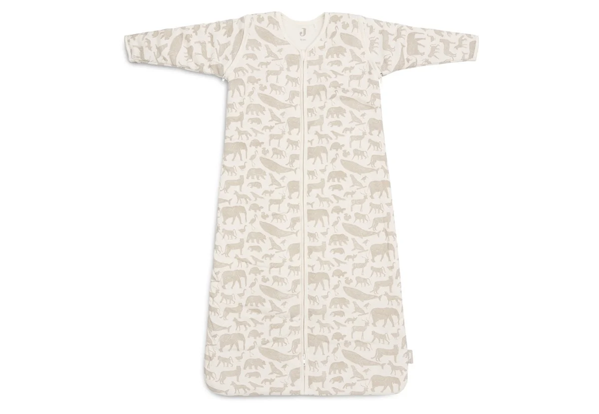 Gigoteuse avec Manches Amovible 70cm Animals Nougat (Jollein)