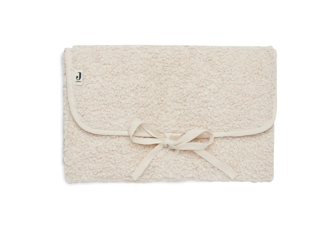 Tapis à langer nomade Boucle - Naturel (Jollein)