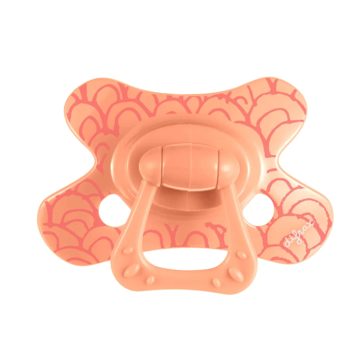 Sucette Natural 12+ mois - Nature Peachy Arches (Difrax)