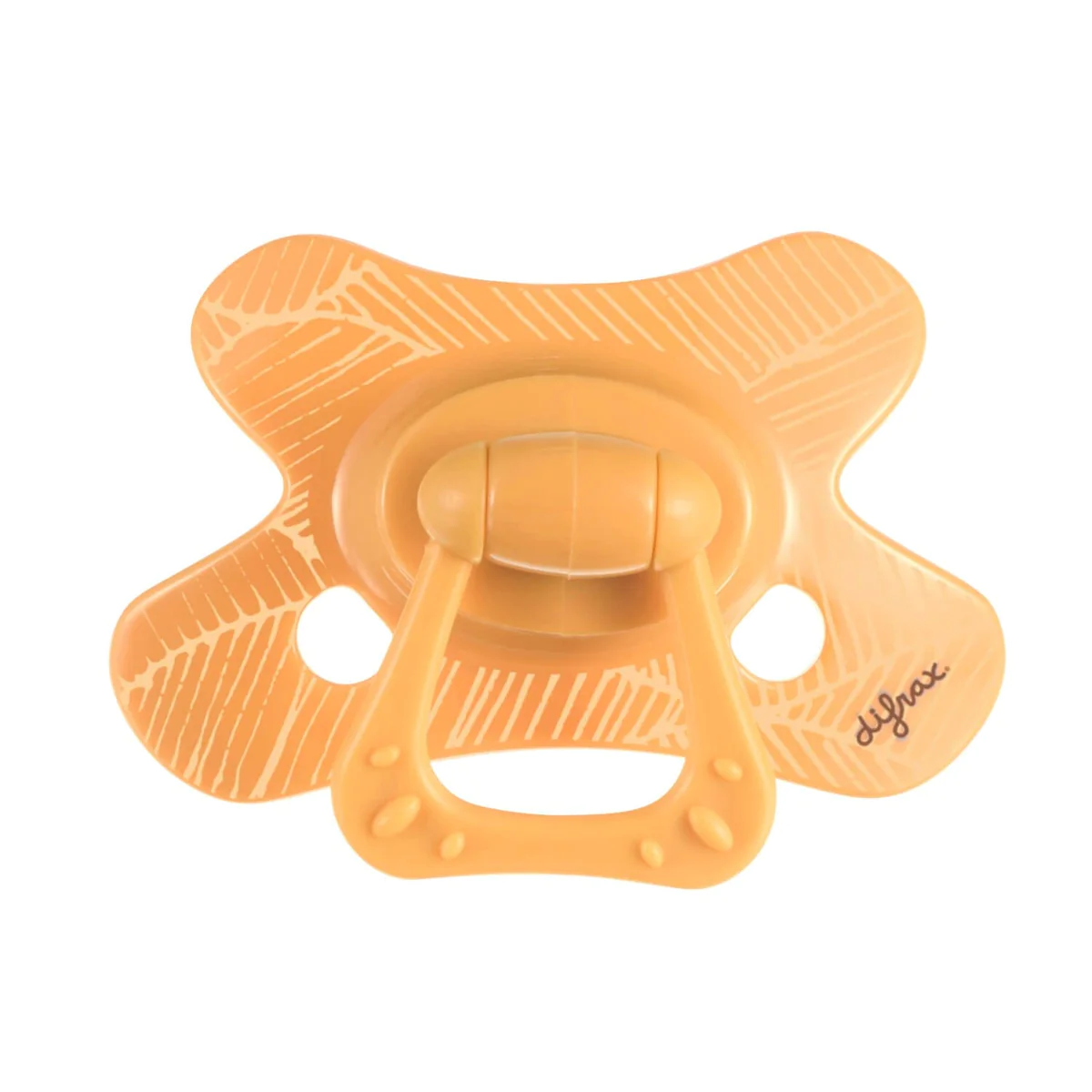 Sucette Natural 12+ mois - Nature Apricot Veins (Difrax)