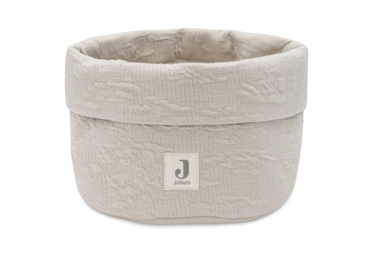 Panier de rangement Soft Waves Nougat (Jollein)