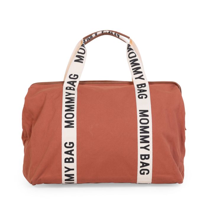 MOMMY BAG ® SAC A LANGER – SIGNATURE - TOILE - TERRACOTTA (Childhome)