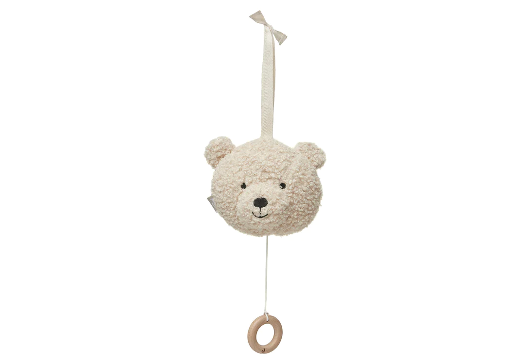 Peluche Musicale Teddy Bear - Naturel (Jollein)
