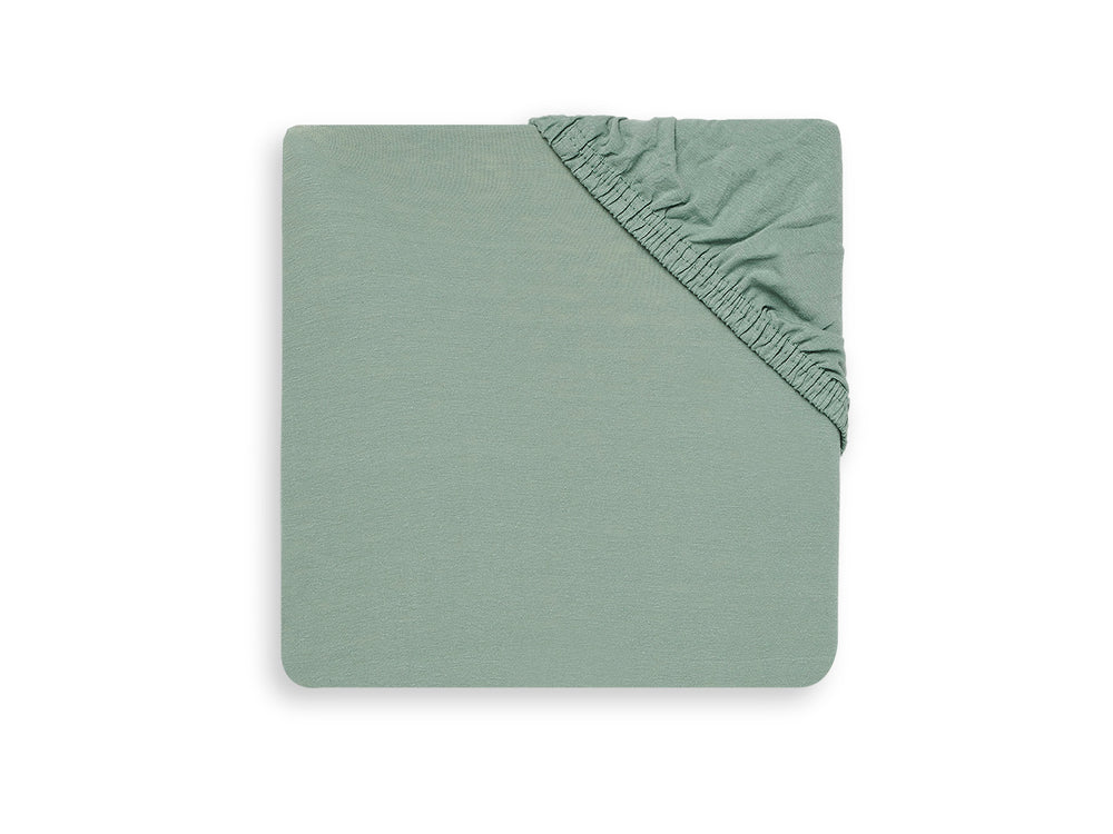 Drap-housse Jersey 60x120cm - Ash Green (Jollein)