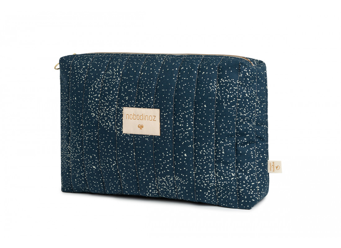 Trousse de toilette Travel • gold bubble night blue (Nobodinoz)