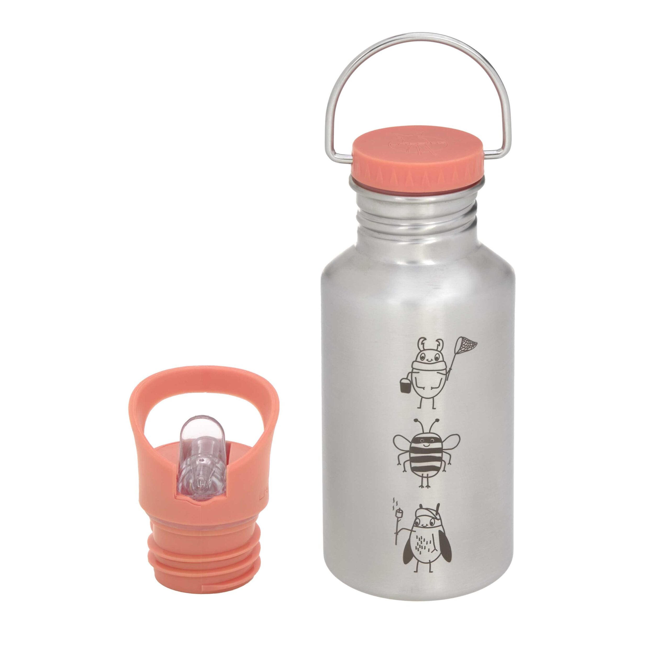 Gourde pour enfant inox - Nature (Lassig)