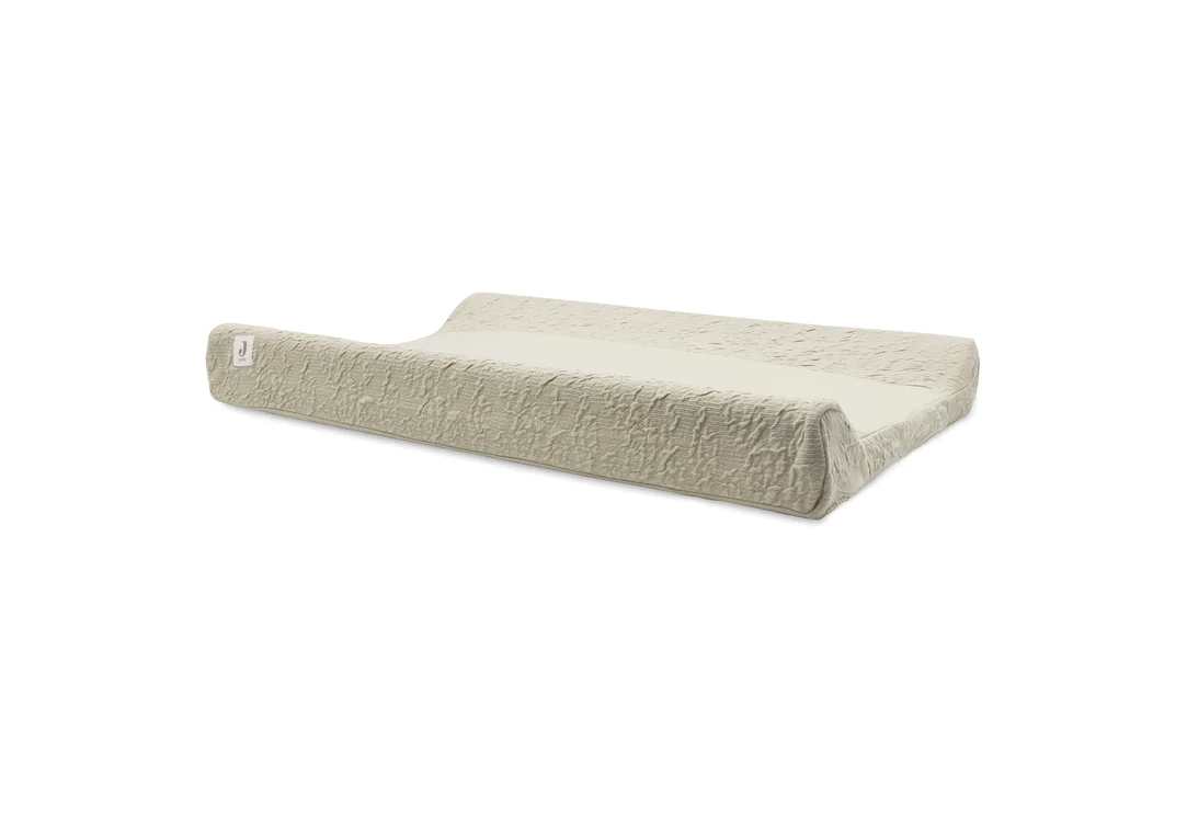 Housse matelas à langer 50x70cm Soft Waves - Olive Green (Jollein)