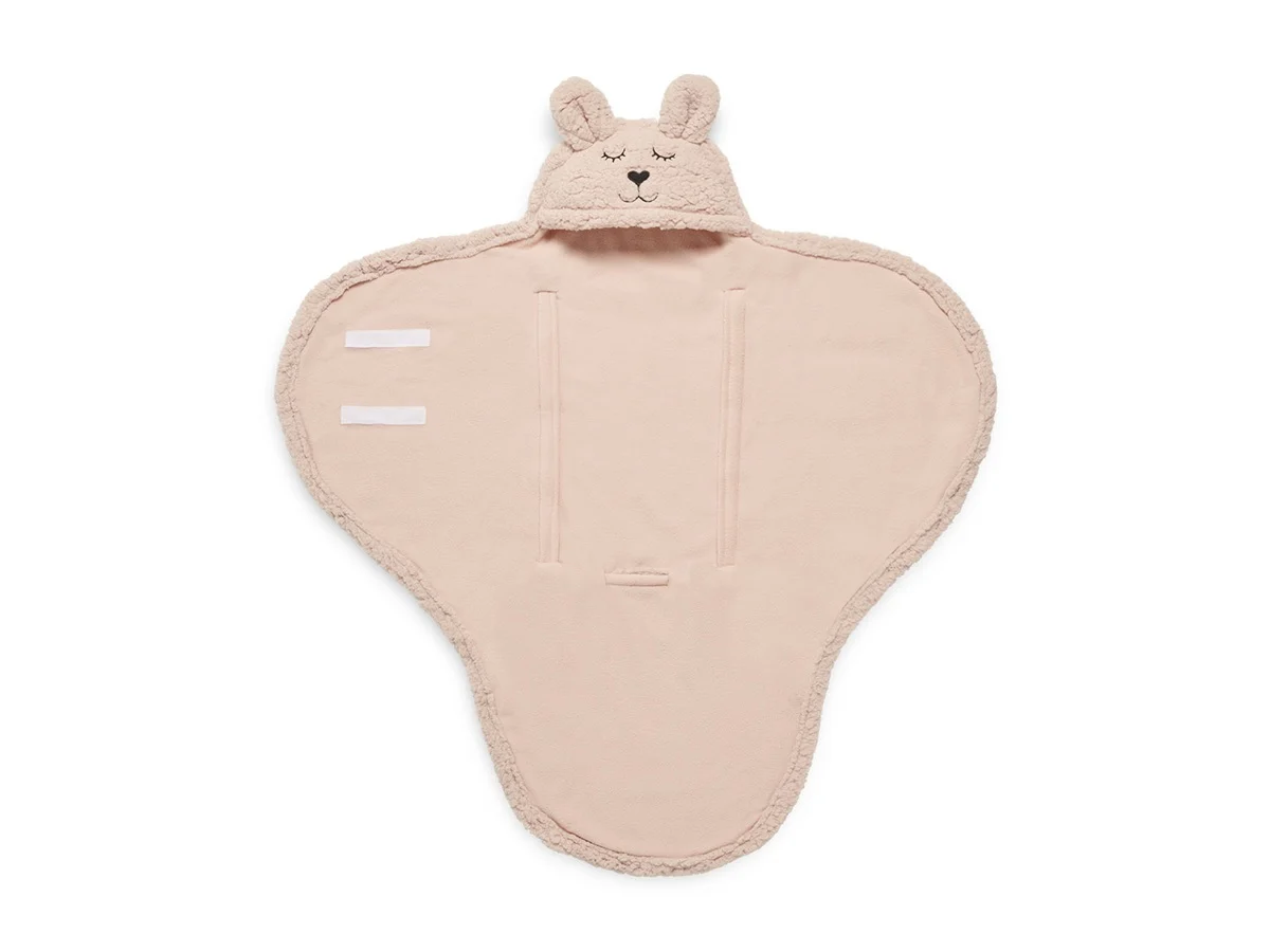 Couverture portefeuille Bunny Pale Pink (Jollein)