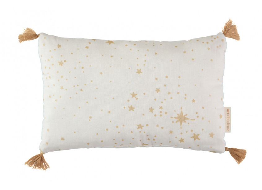 Coussin Sublim • gold stella white (Nobodinoz)