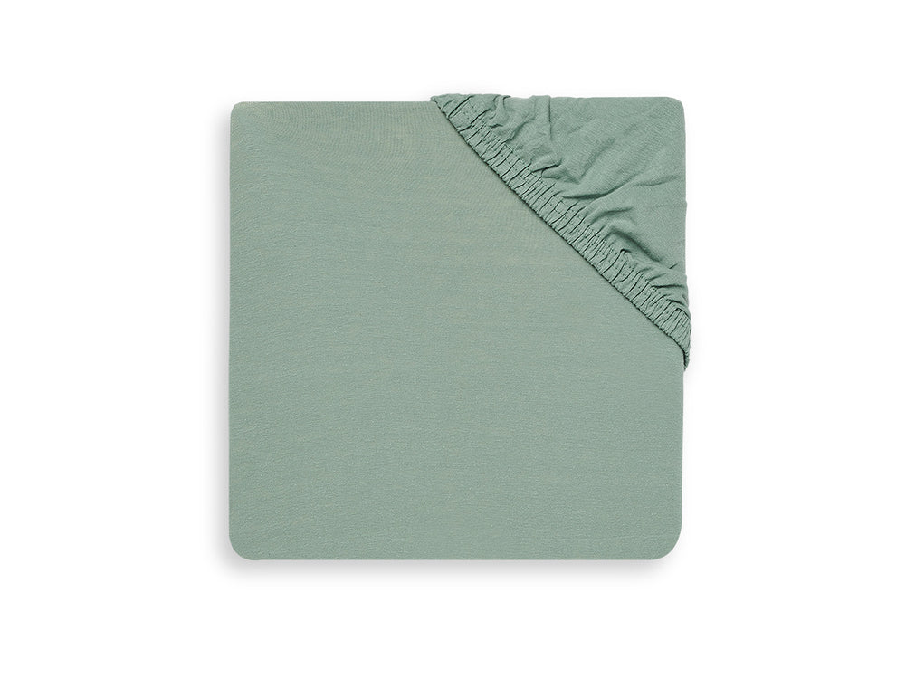 Drap-housse Jersey 40/50x80/90cm - Ash Green (Jollein)