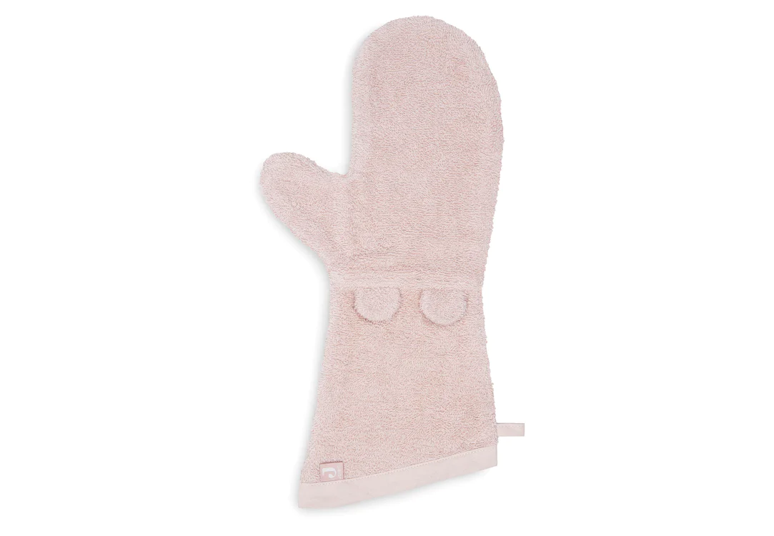 Gant de Toilette Éponge Ears - Pale Pink (Jollein)