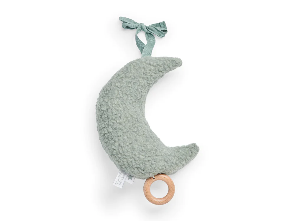 Peluche Musicale Moon - Ash Green (Jollein)