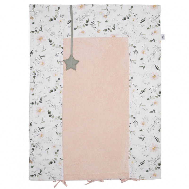 Housse de matelas à langer 60x80cm - Sweet Garden (BB and Co)