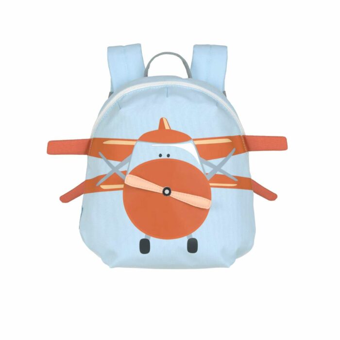 Sac à dos crèche - tiny drivers, Avion à hélice bleu (Lassig)