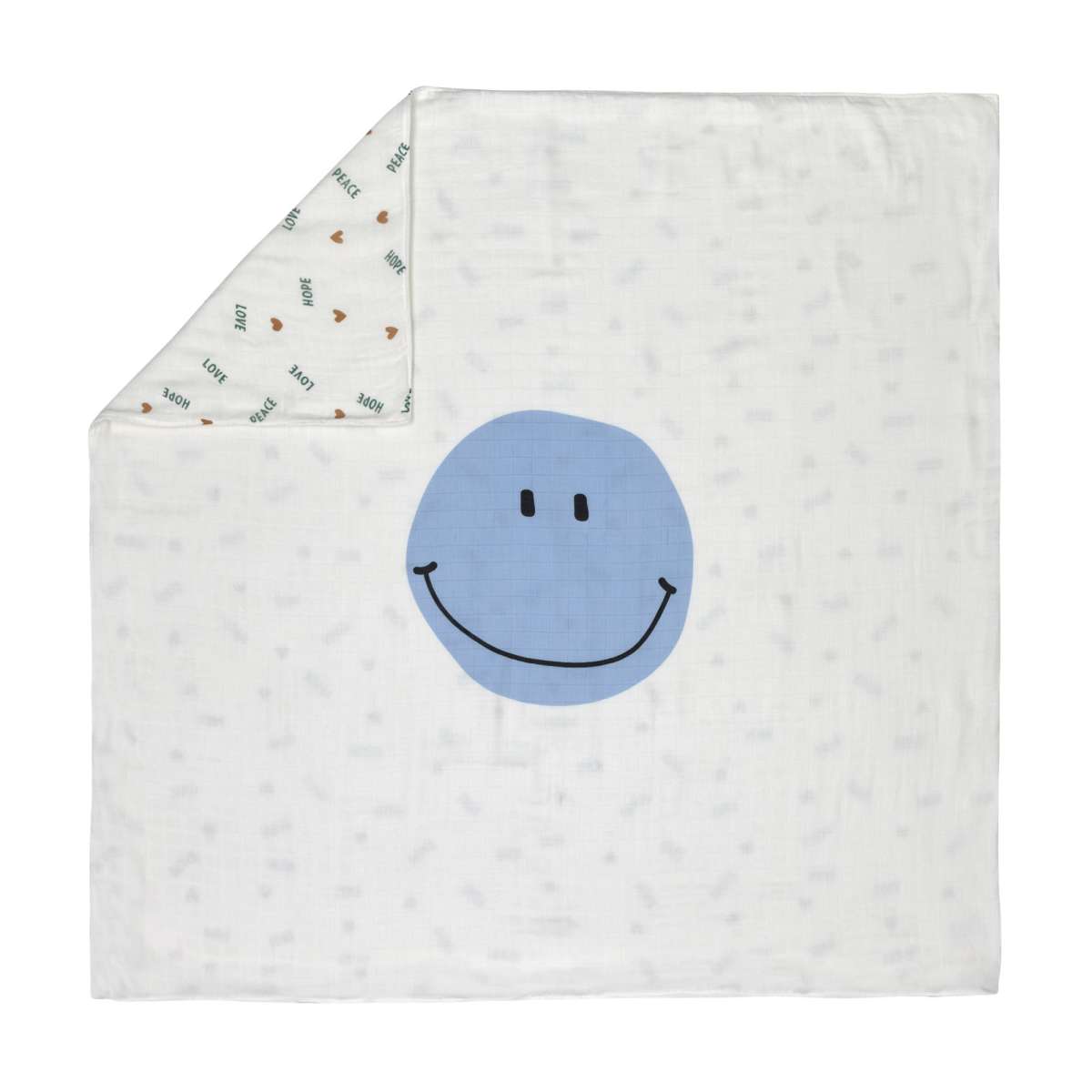 Couverture de bébé divinement douce - Happy Rascals, Smile (Lassig)