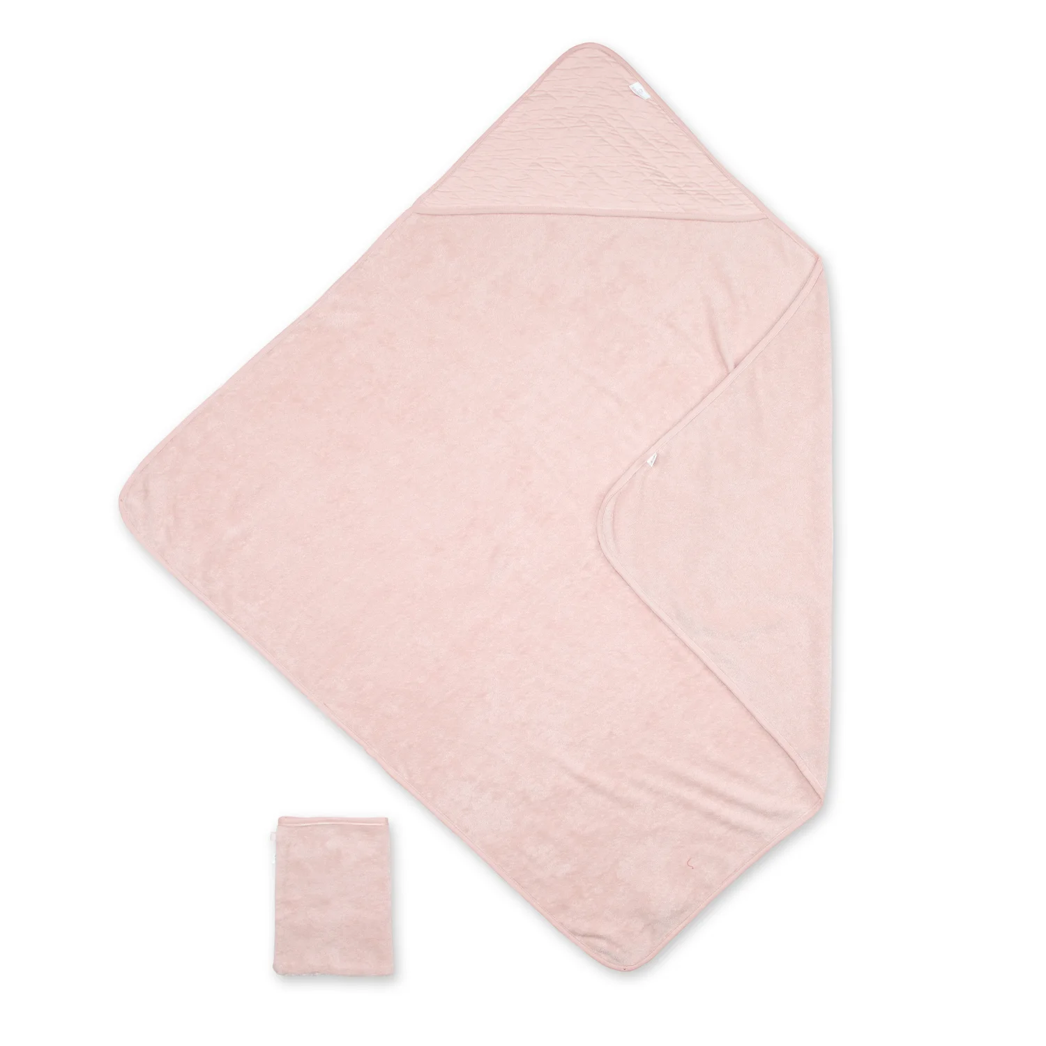 CAPE DE BAIN 90x90cm blush terry (Bemini)