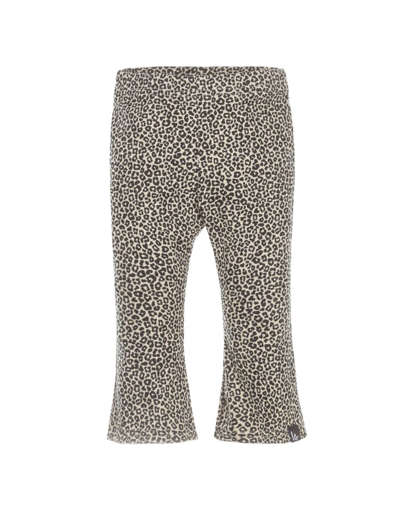 Pantalon bébé fille flare imprimé léopard (Babystyling)
