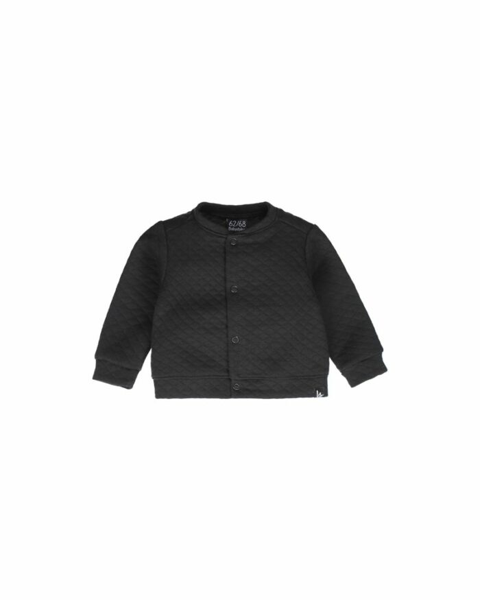 Veste cotton bébé garçon noire (Babystyling)