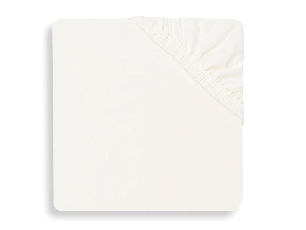 Drap-housse Jersey matelas de parc 75x95cm - Ivory (Jollein)