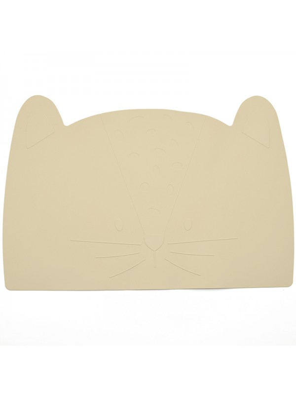 Set de table silicone leopard beige (Tryco)