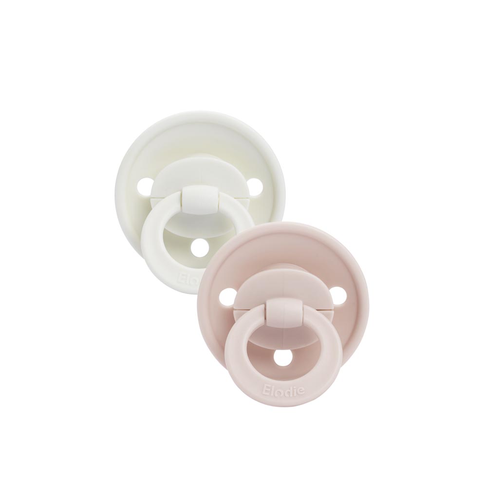 Set de 2 Tétines Silicone 0-6 mois - Powder Pink (Elodie Details)