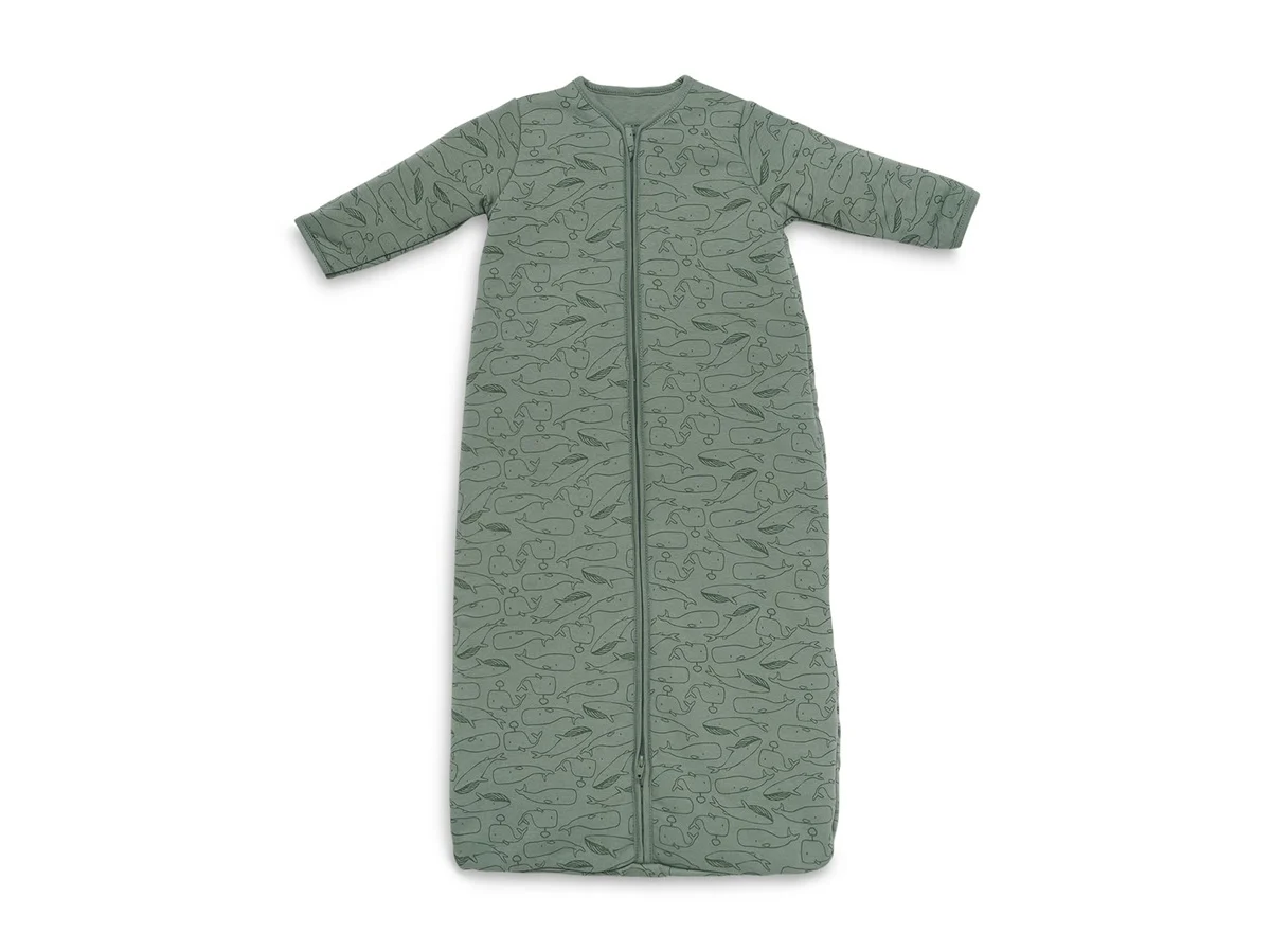 Gigoteuse 4-saisons 70cm Whales - Ash Green (Jollein)